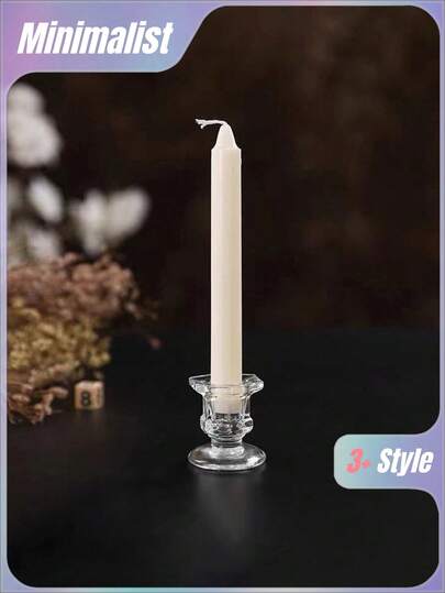 SHEIN 水晶欧式烛台万圣节、幽灵、秋季、节日、节日圣诞节、冬季、节日、节日、圣诞装饰品、圣诞装饰、圣诞礼物、房间装饰