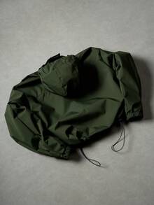 PAVTROS Men's Casual Black Jacket Men Techwear Rain Jacket Y2k Style Jacket Men Windbreaker Jacket Techwear Jacket,Windbreaker/Outdoor Windbreaker, Parka,Baggy,Winter Jacket,Streetwear Green Jacket - Army Green - View 8