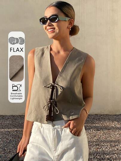 Livesso Đầm chiffon họa tiết hoa nhí mùa xuân hè, đầm thanh lịch ôm eo, đầm đi biển thường ngày, đầm lưới xuyên thấu phối ren với họa tiết hoa.