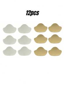 6 Stücke/12 Stücke selbstklebende Schuh-Reparatur-Patches für Sportschuhe - Schuh-Pflegezubehör für Ferse und Futter - Verschleißfest, und einfach zu verwendende Aufkleber für langanhaltenden Schutz - Verschiedenfarbig - Übersicht 11