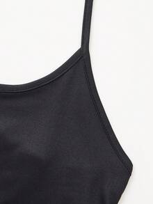 SHEIN PETITE Bộ đồ nữ Petite Series gồm áo croptop và chân váy dài in họa tiết, kiểu dáng thường ngày. - Nhiều màu - Xem 4