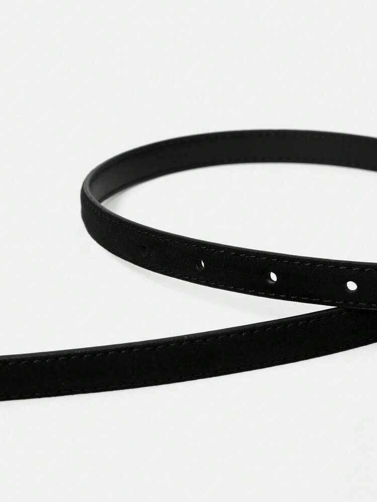 SLIM GOLDTONE BUCKLE BELT ELEGANT,SCHOOL