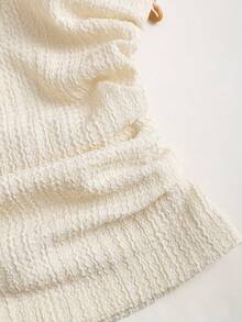 Sweetra 女士优雅时尚新款性感露背波西米亚风链条装饰吊带背心，杏色 - 杏色 - 查看 6