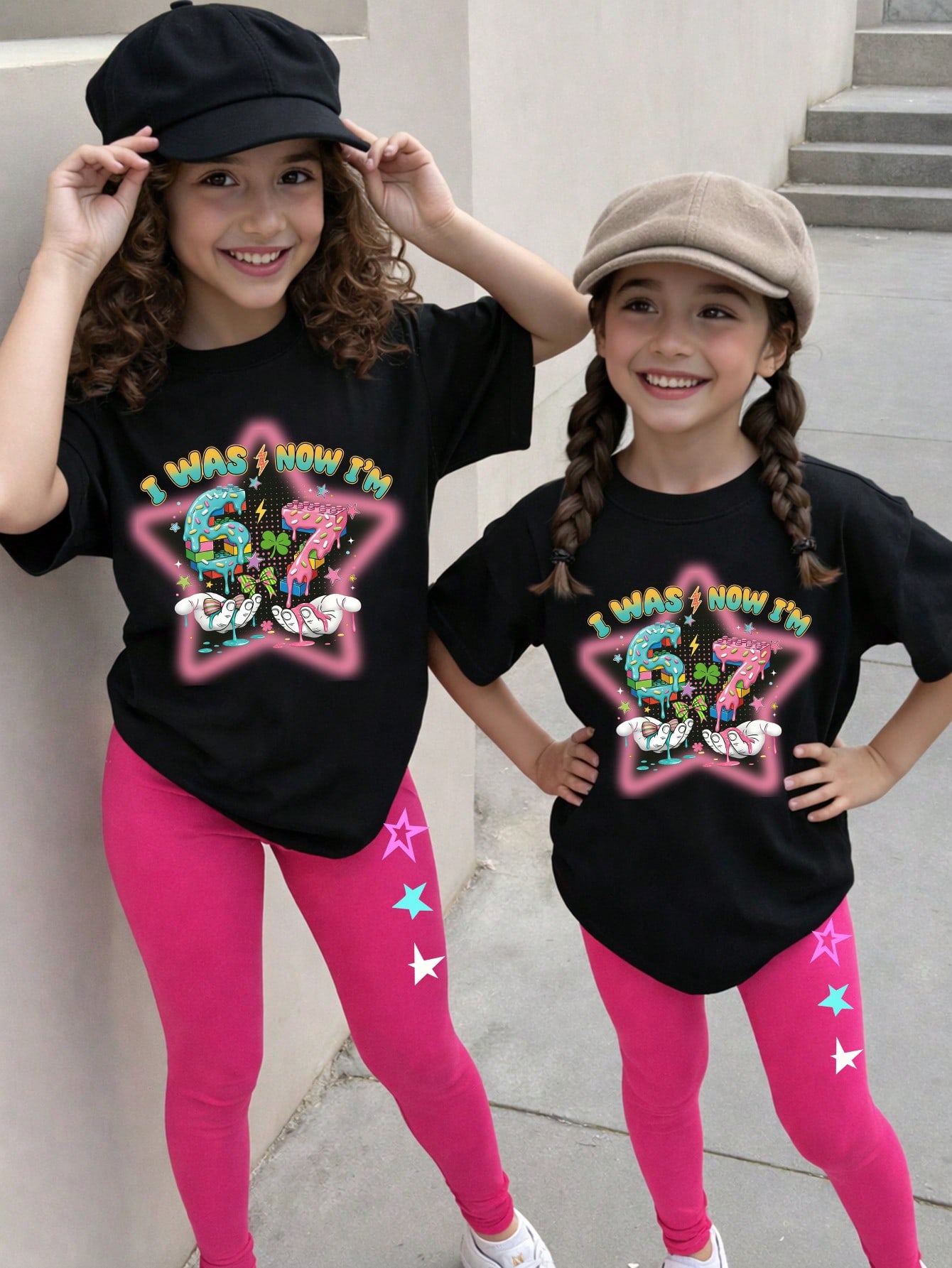 SHEIN ChillGRL مجموعة من قطعتين: بلوزة كاجوال قصير...