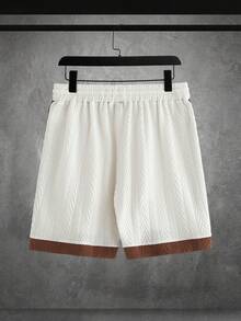 GENTILAND 男士优雅休闲拼接Polo衫套装，适合通勤 - 彩色 - 查看 7