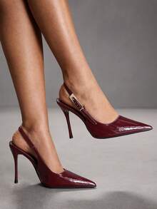 Bamboo leaf green burgundy