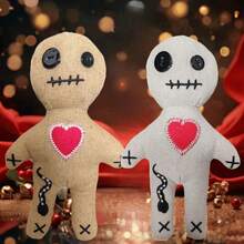 Búp bê Voodoo, Búp bê mắt phù thủy, Búp bê ma đáng sợ, Đồ trang trí Giáng sinh đáng sợ, Đồ chơi Voodoo dành cho người lớn, Đạo cụ phù thủy - Nhiều màu - Xem 16