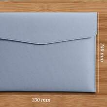 Bolsa de archivo tamaño A4, de gran capacidad, tamaño grande, bolsa de almacenamiento popultalla grandemás vendida, adecuada para almacenar documentos de la empresa, exámenes escolares, informes de pruebas de embarazo - A4 - Ver 15