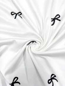 Resyla 女士春夏新款蝴蝶结印花不对称下摆吊带背心，百搭 - 彩色 - 查看 5