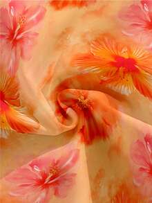 VIVINTIMO Große Größen Herren Hawaii Insel Resort Blume Muster Kurzarm Hemd mit Knopfleiste, Herren Urlaubshemd, Herren Große Größen Hawaii Muster Hemden, Hibiskus Hemd, Korallen Hawaii Hemd Herren, Herren Hawaii Hemd in Große Größen - Verschiedenfarbig - Übersicht 7