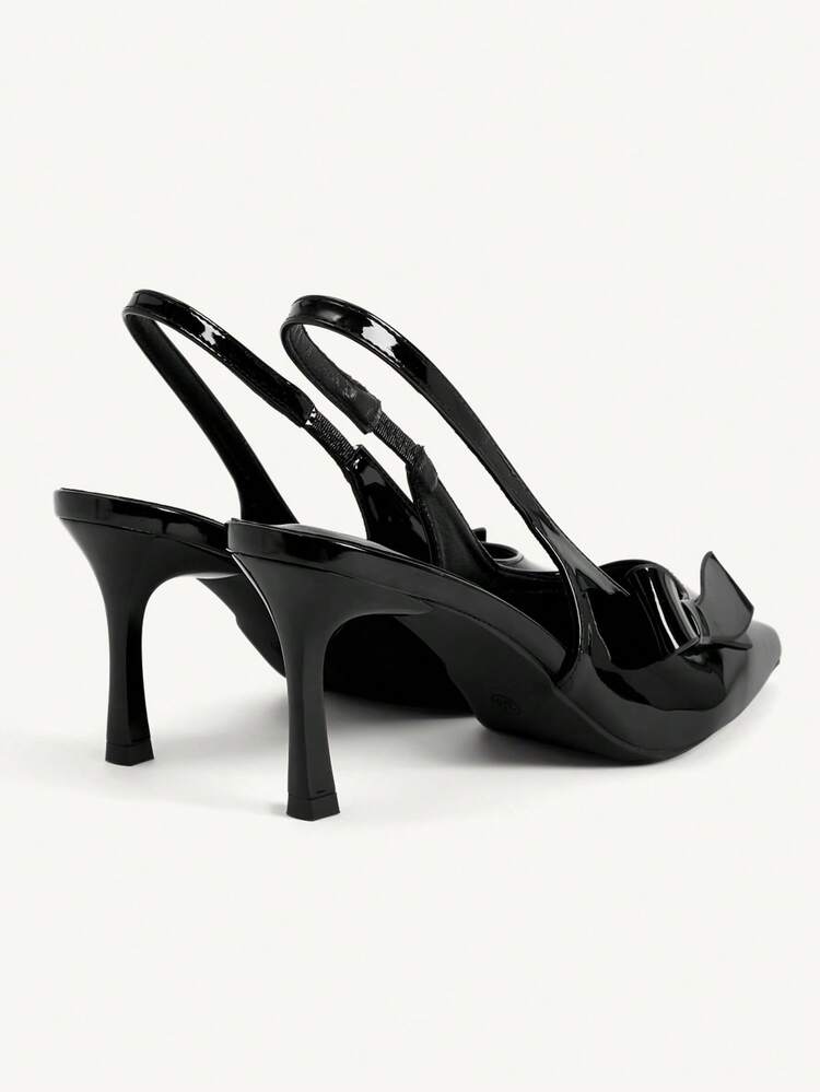 CUCCOO CHICEST Pointed Toe High Heel Shoes For Women. New Elegant Wedding Dress Nude Color Patent Leather High Heels, Slim Heel, Cross-Tied, Charming Elegant, Sexy Club Nude Color Ladies High Heel Pumps, Spring, Summer, Autumn Fall Valentine's Day Elegant Shoes