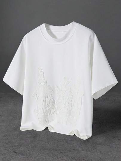 PAVTROS Men's Streetwear Style Is Trending On . Popular Men's Streetwear, Including Retro Floral Embroidered T-Shirts, Perfect As Gifts For Boyfriends/Husbands Or Anniversary Gifts