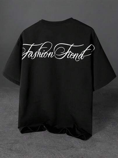 PAVTROS 男士街头风T恤，印有品牌标志，广受欢迎，适合户外音乐节、休闲外出、送给男友/老公的礼物以及周年纪念礼物。春夏皆宜，夏季、度假、复古风、外出、派对、节日、送给男友的礼物、街头风、运动风。