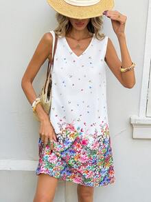 SHEIN LUNE 女士休闲碎花短裙 夏季连衣裙 夏季穿搭 女士夏季穿搭 沙滩裙 度假装 女士度假连衣裙 女士休闲连衣裙 女士碎花连衣裙 女士邮轮穿搭 女士沙滩度假穿搭 女士教师装 女士夏季连衣裙 夏季休闲连衣裙 休闲吊带裙 女士夏季连衣裙 无袖连衣裙 碎花连衣裙 - 彩色 - 查看 3