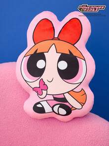 THE POWERPUFF GIRLS X Joivida 1个抱枕，柔软装饰地垫，适用于卧室客厅装饰 - 可作坐垫、靠垫、汽车腰部支撑靠背、窗边长椅垫、多功能抱枕、生日礼物、舒适地垫 - 彩色 - 查看 3