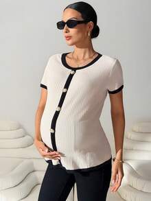 MaterniWear Trang phục mùa hè, Quần áo công sở cho bà bầu, Trang phục công sở cho bà bầu, Áo công sở cho bà bầu. Áo thun dệt kim ôm dáng màu mơ với điểm nhấn màu đen tương phản và cúc kim loại, hoàn hảo cho bà bầu, lý tưởng cho việc đi làm hoặc đi chơi. Áo thun dệt kim gân viền tương phản cho bà bầu, Áo cardigan tay ngắn, Áo gân cho nữ, Áo tay ngắn cho nữ, Áo cho nữ, Áo cardigan thanh lịch, Áo tay ngắn kiểu Pháp, Áo thanh lịch cho nữ, Áo gân tay ngắn, Áo công sở nữ, Áo dệt kim thanh lịch cho nữ, Áo thường ngày cho nữ, Áo sơ mi và áo kiểu thanh lịch cho nữ, Áo kiểu thông minh, Áo blouse cho nữ, Áo thường ngày cho nữ, Áo thông minh cho nữ, Áo blouse có cúc, Áo trắng cho nữ, Áo công sở, Áo trắng và đen, Áo dệt kim gân, Áo cotton cho nữ, Áo cho mùa hè, Áo blouse, áo thun cho nữ, Trang phục thường ngày cho nữ, Áo và áo blouse cho nữ, Áo blouse, áo thun cho nữ, Áo công sở thường ngày, Áo sơ mi cho nữ, Áo cotton thường ngày cho nữ, Áo blouse cho nữ, Áo thun - Màu Khaki - Xem 8