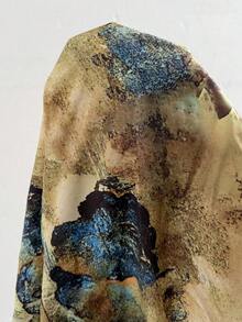 EastFlair 女士时尚中国风露肩收腰旗袍连衣裙 - 彩色 - 查看 7