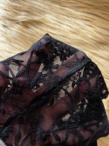 Bare Chapter Quần lót nữ họa tiết da báo, gợi cảm và quyến rũ, chất liệu vải mềm mại nhẹ nhàng, cạp cao giúp định hình vòng ba, thoải mái cho mùa hè. - Đen và trắng - Xem 10