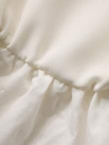 DAZY Women's Tie-Up Korean Style Casual Bow Tie Sleeveless Shirt Tank Top - White - View 3