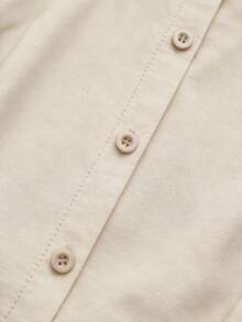 GlowEve 女士酒红色格子拼接衬衫式收腰A字连衣裙，优雅日常法式休闲通勤时尚复古百搭圣诞新年假日商务酒红色长袖连衣裙，秋冬款 - 彩色 - 查看 5