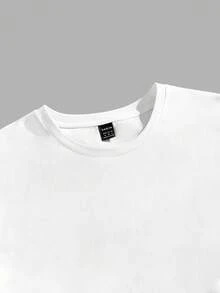 VIVINTIMO 男士修身白色针织上衣和黄色梭织短裤套装，适合休闲度假；男士印花衬衫短裤套装；男士夏季套装；男士度假套装；男士沙滩装套装；夏季配套服装；男士度假套装 - 彩色 - 查看 5