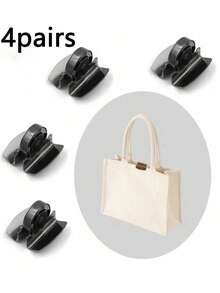 2/6/8 pares de broches magnéticos a presión para bolsos, hebillas invisibles y ocultas, broches magnéticos, broches para bolsos de cuero, botones, broches ocultos, botones sin costuras, cierres a presión. - Multicolor - Ver 16