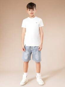 SUMWON Tween Boys T-Shirts - White - View 3