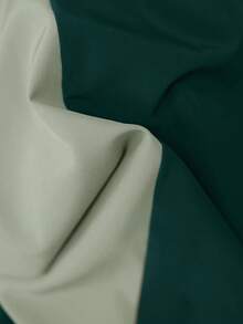 SHEIN Najma Đầm kiểu Ả Rập thanh lịch dành cho nữ, cổ vuông, thắt eo, đính sequin, thích hợp cho mùa xuân và mùa thu. - Màu xanh lá cây đậm - Xem 8