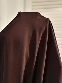 SHEIN Maternity Casual Versatile Jumpsuit, Summer - Brown - View 4