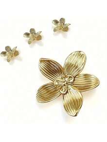 金色抽屉把手、橱柜把手、梳妆台旋钮、家具柜抽屉拉手、衣柜门把手 - 金色 - 查看 7