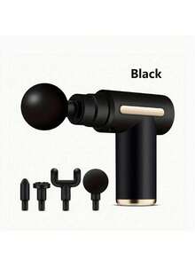 SHEIN مسدس تدليك محمول قابل للشحن عبر USB مصمم بأناقة، محرك عزم دوران عالي لتدليك الجسم والظهر والرقبة، مع بطارية ليثيوم قابلة للشحن 1200 ملي أمبير، هدية مثالية لعيد الأب وعيد الأم - نموذج زر - مشاهدة 20