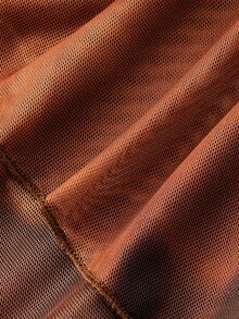 SHEIN MOD 女士日落渐变深V领花卉金属扣装饰吊带连衣裙 - 彩色 - 查看 7