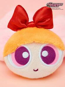 THE POWERPUFF GIRLS X Joivida 1組毛絨髮圈與髮帶、可愛卡通髮箍，適合日常穿著、旅行、派對，是送給女性、女孩的有趣禮物，生日、聖誕節或週年紀念的襪子填充禮物 - 彩色 - 查看 2