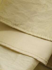 DAZY Set de 2 piezas para niñas (talla pequeña) con blusa sin mangas de cuello redondo con volantes y falda casual - Amarillo - Ver 7