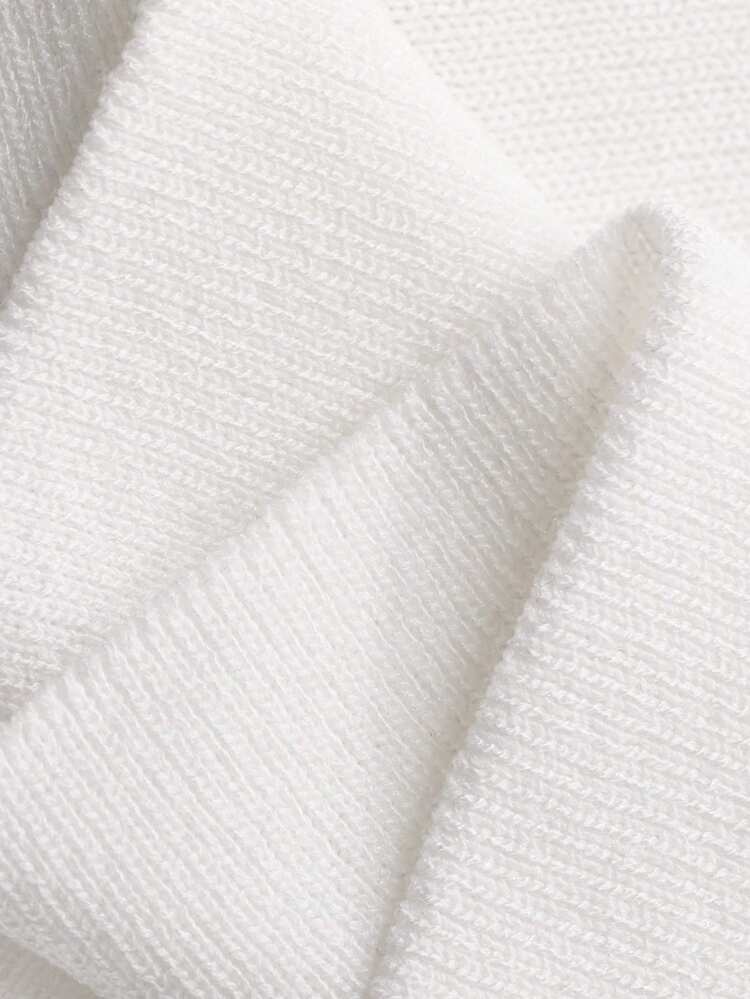 Women's Turndown Collar Korean Style Vacation Knit Top Summer