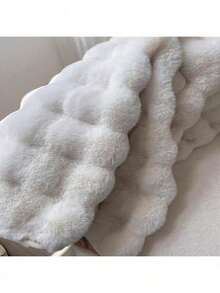 1pc Pet Sleeping Mat, Winter Pet Blanket, Dog Pad, Cat Pad, Cat Sleeping Mat, Pet Dedicated Floor Mat - White - View 10