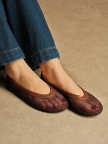 Rosivie Zapatos planos para mujer - Marrón - Ver 6