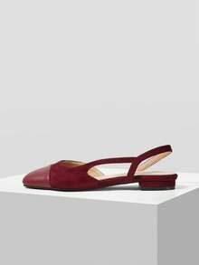 MOTF PREMIUM ZAPATOS PLANOS CÓMODOS DE MUJER TIPO SLIP-ON - Burdeos - Ver 3