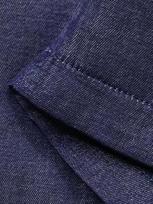 DAZY Set de 2 piezas de top de tirantes y pantalones casuales para niñas jóvenes en verano - Azul - Ver 9