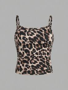 SHEIN Girlism 3件套 少女修身休闲运动吊带背心基础款上衣 - 彩色 - 查看 10