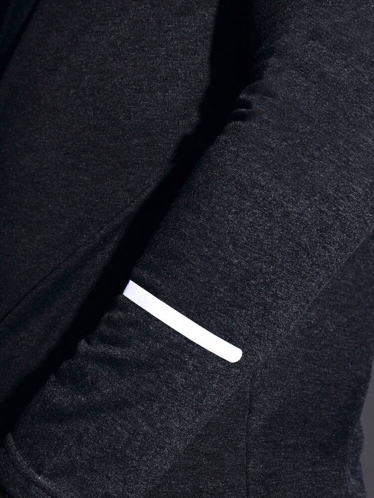 Quarter Zip Long Sleeve Athletic Henley