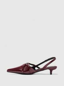 CUCCOO BIZCHIC Women Heeled Sandals Spring Shoes Summer - Burgundy - View 10