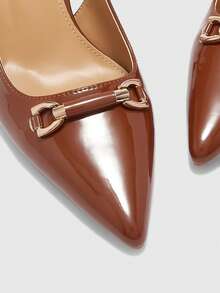 CUCCOO BIZCHIC Women Heeled Sandals Spring Shoes - Brown - View 8