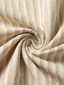 SHEIN SXY 打结休闲条纹无袖迷你连衣裙 - 彩色 - 查看 5