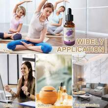 1/2pcs Lavender Essential Oil- Natural Lavender Essential Oil, Suitable For Light Beige And Hair Care, , Premium Massage And Humidifier Oil. - 1PC - View 4