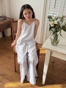 DAZY 秋季女童连体裤 - 白色 - 查看 7