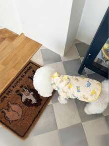 PETSIN 春夏新款恐龙变身服，狗狗防溅雨衣，泰迪熊，小型犬，宠物防雨服，宠物用品 - 彩色 - 查看 9