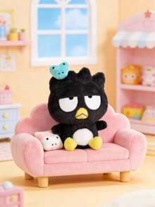 POKOJA LAND HELLO KITTY AND FRIENDS | 酷炫企鹅卡通人物毛绒玩具，好朋友系列酷炫企鹅毛绒玩具 - 黑黄混色，触感柔软，刺绣细节精致，是送给孩子、女朋友或朋友的完美生日礼物，也是情人节、复活节、感恩节等节日的理想礼物，适合摆放在卧室、客厅等家居场所。 - 彩色 - 查看 9