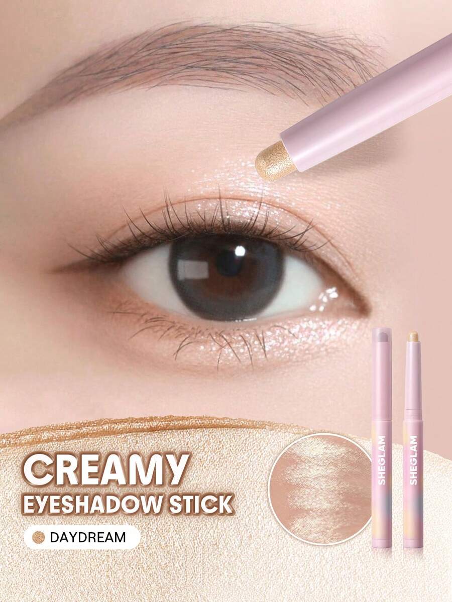 SHEGLAM Creamsicle 眼影棒-Daydream 品牌 美容 化妝 化妝品 適合女性與女孩 完美搭配夏季春季 Y2K 時尚 流行 生日 母親節禮物 假期 派對準備就緒 最佳顏色 - Daydream - 查看 1