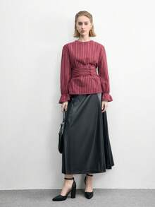 CUCCOO BIZCHIC 女士极简踝带高跟鞋，黑色缎面细高跟鞋，魅力十足，适合夏季毕业舞会、度假、返校、大学生等各种场合，优雅百搭，商务休闲、商务时尚、派对、春季、春假、复活节、圣诞节等场合皆宜。 - 黑色1 - 查看 6
